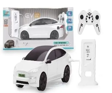 Artyk, pojazd zdalnie sterowany, ze stacją do ładowania, biały