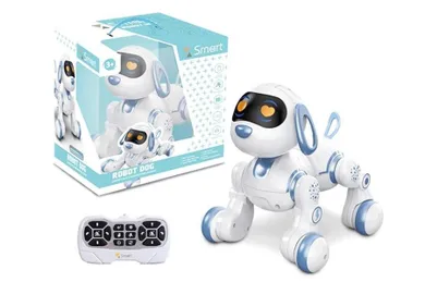 Artyk, robot pies, zabawka interaktywna, zdalnie sterowany