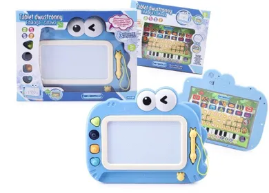 Artyk, tablet dwustronny z tablicą do rysowania, znikopis