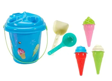 Artyk, zestaw do piasku, niebieski