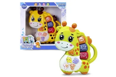 Artyk, żyrafa, zabawka interaktywna