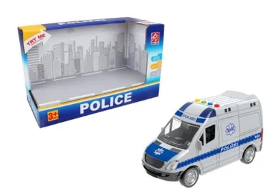 Askato, auto z dźwiękiem i światłem, policja