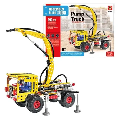 Askato, Ciężarówka do skręcania, klocki konstrukcyjne, 399 elementów