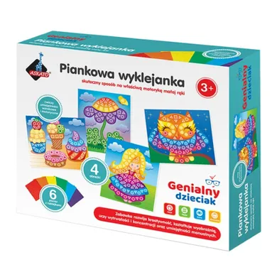 Askato, Genialny dzieciak, piankowa wyklejanka, sowa