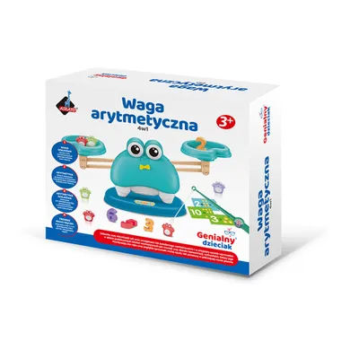 Askato, Genialny dzieciak, waga arytmetyczna krab z magnesami 4w1