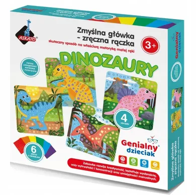 Askato, Genialny dzieciak, Zmyślna główka - zręczna rączka, dinozaury