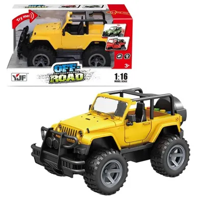 Askato, Jeep, pojazd interaktywny, żółty