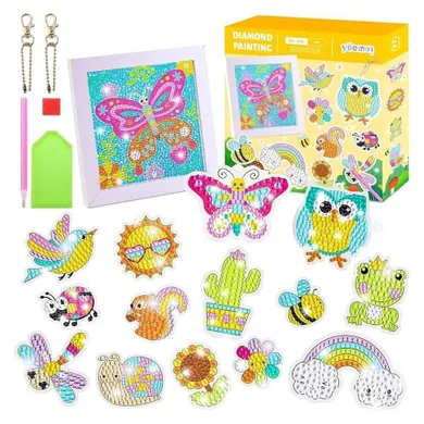 Askato, Motyl, haft diamentowy