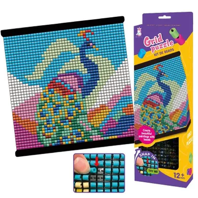 Askato, Paw, koralikowy obraz