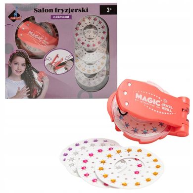 Askato, zestaw do zdobienia włosów z dżetami