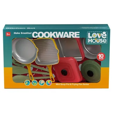 Askato, zestaw garnków z akcesoriami, 10 elementów