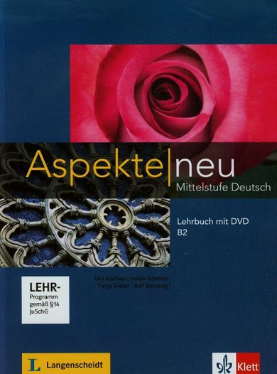 Aspekte Neu B2. Mittelstufe Deutsch lehrbuch + DVD