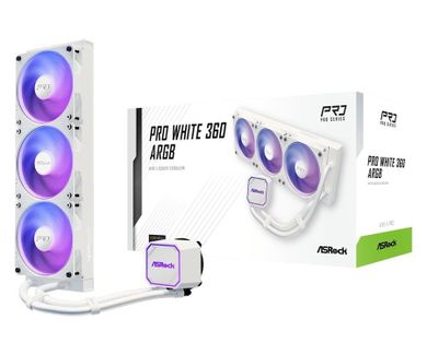 Asrock, chłodzenie komputerowe, Pro White 360 ARGB