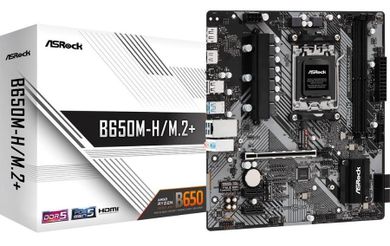 Asrock, płyta główna, B650M-H/M.2 + AM5 2DDR5 HDMI/DP mATX