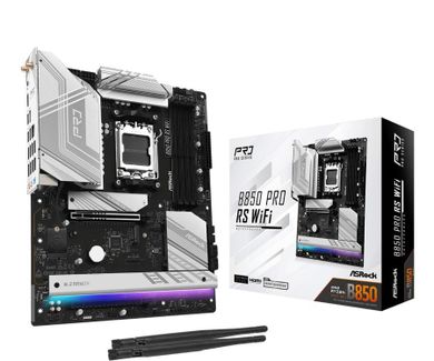 ASRock, płyta główna, B850 PRO RS WIFI AM5 4DDR5 ATX