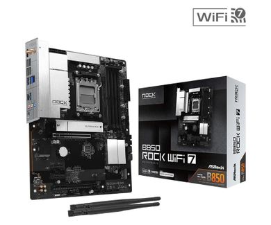 ASRock, płyta główna, B850 ROCK WIFI 7 AM5 4DDR5 ATX