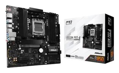 ASRock, płyta główna, B850M PRO-A AM5 4DDR5 M.2 HDMI/DP mATX