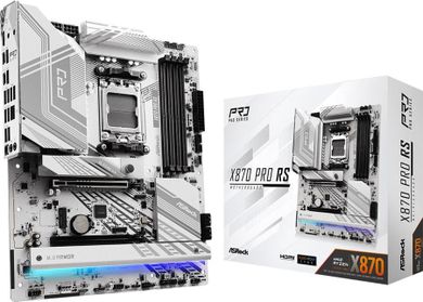 ASRock, płyta główna, X870 PRO RS AM5 4DDR5 M.2 ATX