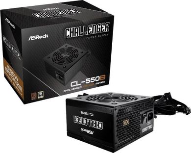 ASRock, zasilacz, CHALLENGER, 550W, 80 Plus Bronze