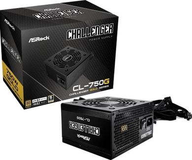 ASRock, zasilacz, CL-750G, 750W, 80PLUS GOLD