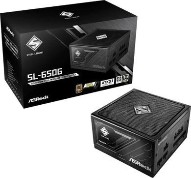 ASRock, zasilacz modularny, SL-650G, 650W, 80PLUS GOLD