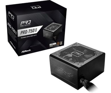 ASRock, zasilacz, PRO-750B, 750W, 80 PLUS Bronze