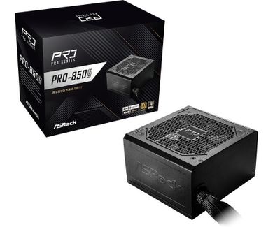 ASRock, zasilacz, PRO-850G, 850W, 80 PLUS Gold