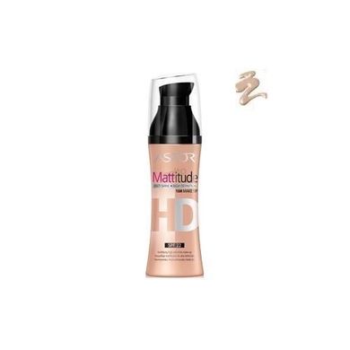 Astor, Mattitude High Definition SPF 22, Podkład matujący, nr 2 Porcelain, 30 ml