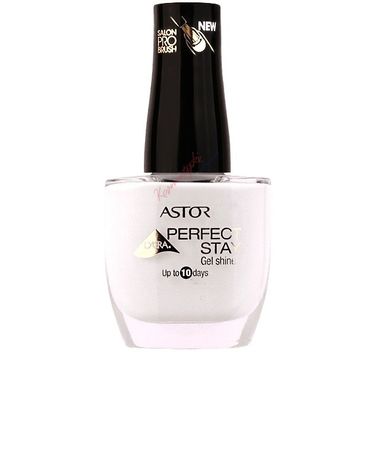 Astor, Perfect Stay, Gel Shine Lycra, lakier do paznokci, 001/575 White Snow Manicure, 12 ml