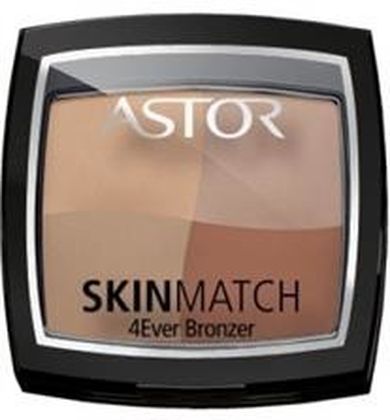 Astor, Skin Match 4Ever Bronzer, Puder brązujący do twarzy, nr 2 Brunette, 7,65 g