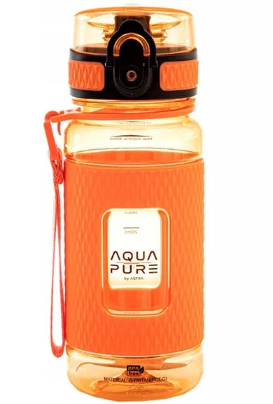 Astra, Aqua Pure, bidon, neon orange, 400 ml