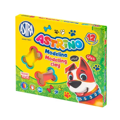 Astra, Astrino, modelina, 12 kolorów, 11g