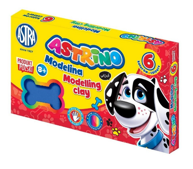 Astra, Astrino, modelina szkolna, 6 kolorów