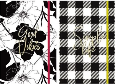 Astra, brulion A5, 96 kartek, kropka i linia, Simple life, 1 szt.