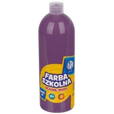 Astra, farba szkolna, śliwkowa, 1000 ml