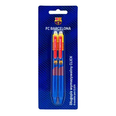 Astra, FC Barcelona, długopis automatyczny, 0.5 mm, 2 szt.