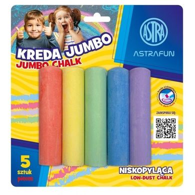 Astra, Fun, kreda Jumbo, 5 szt.