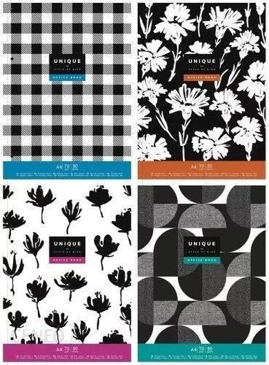 Astra, kołozeszyt A4+, 80 kartek, kratka, Unique styl of mind, 1 szt.