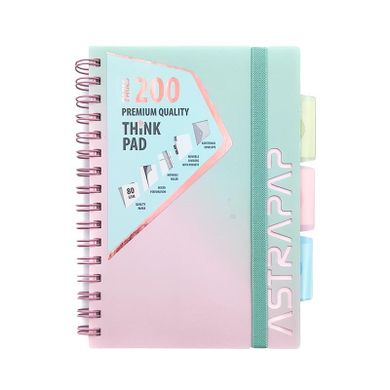 Astra, kołozeszyt, A5, ombre pastel, 1 szt.