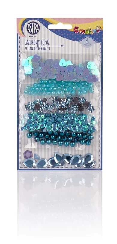 Astra, Lazurowy topaz, zestaw do dekoracji
