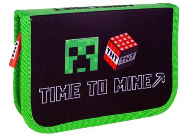 Astra, Minecraft, piórnik rozkładany, Time to mine