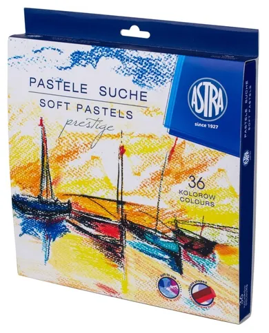 Astra, pastele suche, prestige, 36 kolorów
