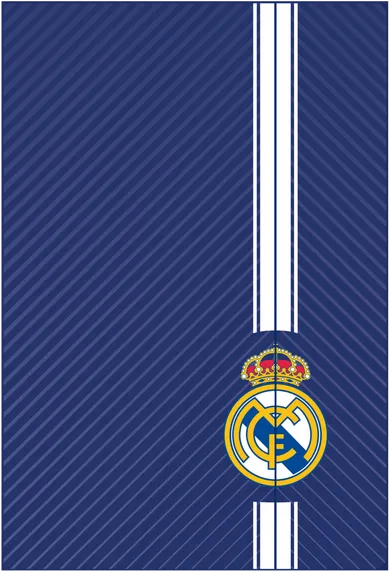 Astra, Real Madrid, teczka z gumką, A4, blue