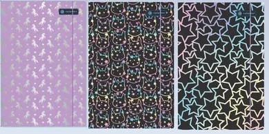 Astra, teczka z gumką, A4, Holo Shine, 1 szt.