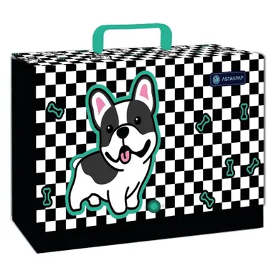 Astra, teczka z rączką XL, Cute Puppy, 9 cm, 1 szt.