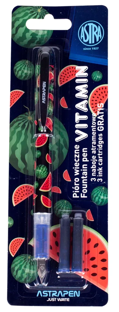 Astra, Vitamin, pióro młodzieżowe + 3 naboje