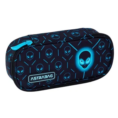 Astrabag, piórnik owalny, Neon Ufo