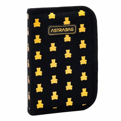 Astrabag, piórnik pojedynczy, 2 klapki, Kitty's World