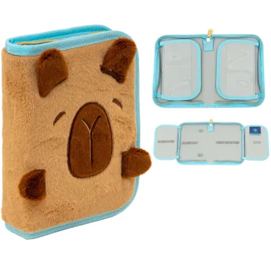 Astrabag, piórnik rozkładany, pojedynczy, Fluffy Capy