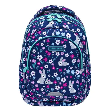 Astrabag, plecak szkolny, 3-komorowy, Baby Bunny